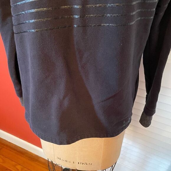 UNDER ARMOUR | black hooded athletic sweatshirt S - Picture 3 of 8